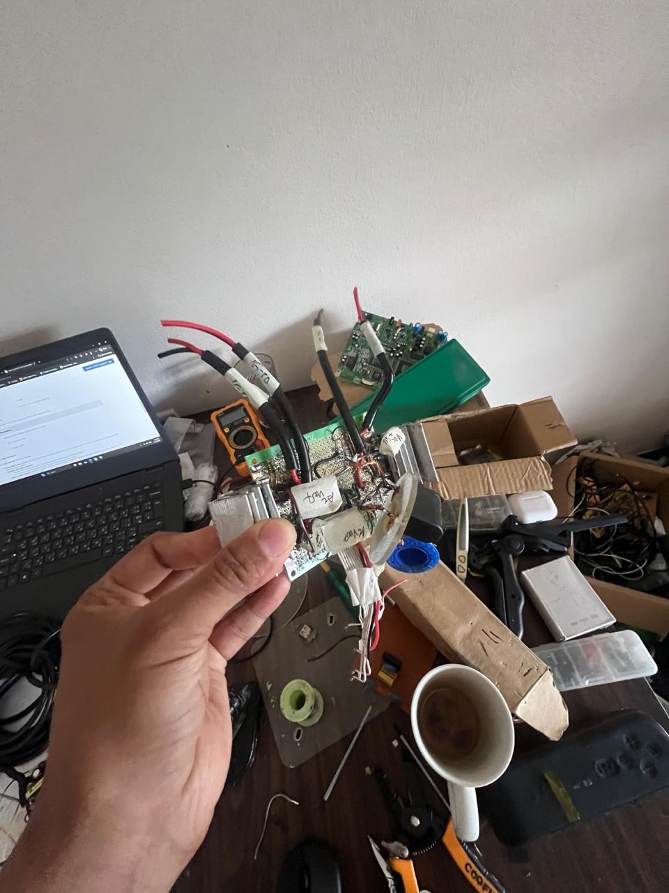 Temperature Control and Fault Analysis: Industrial Induction Heating System, hardware 1