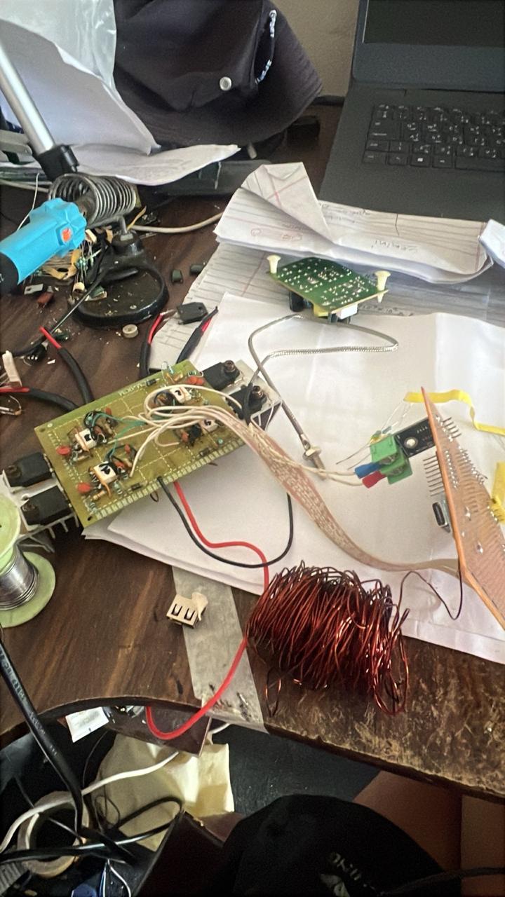 Temperature Control and Fault Analysis: Industrial Induction Heating System, hardware 4